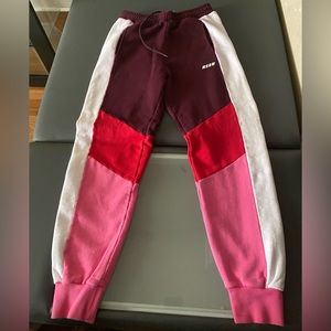 MSGM Colorblock Sweatpants